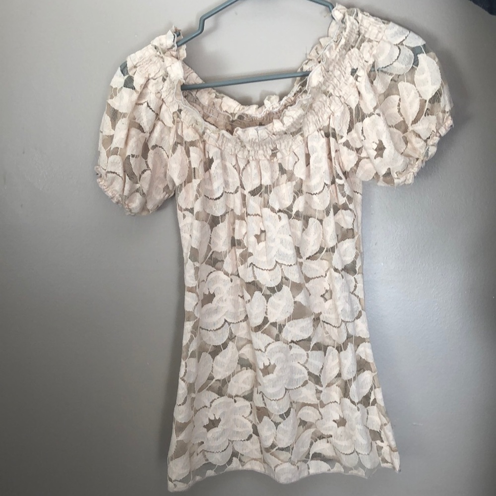 Charlotte Russe off the shoulder top